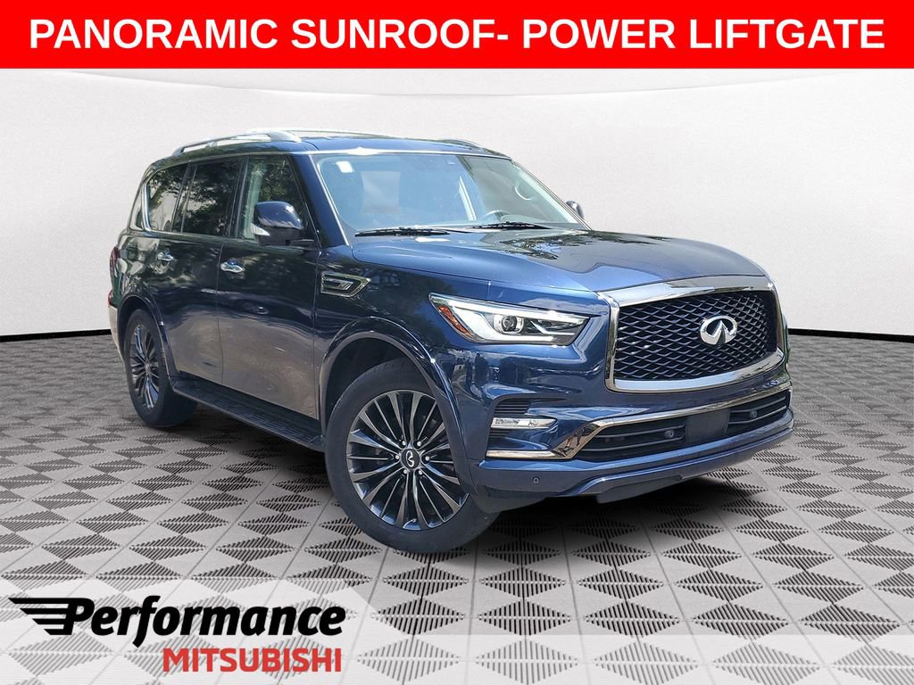 Used 2021 INFINITI QX80 Premium Select w/ All-Season Package AWD/4WD image 1
