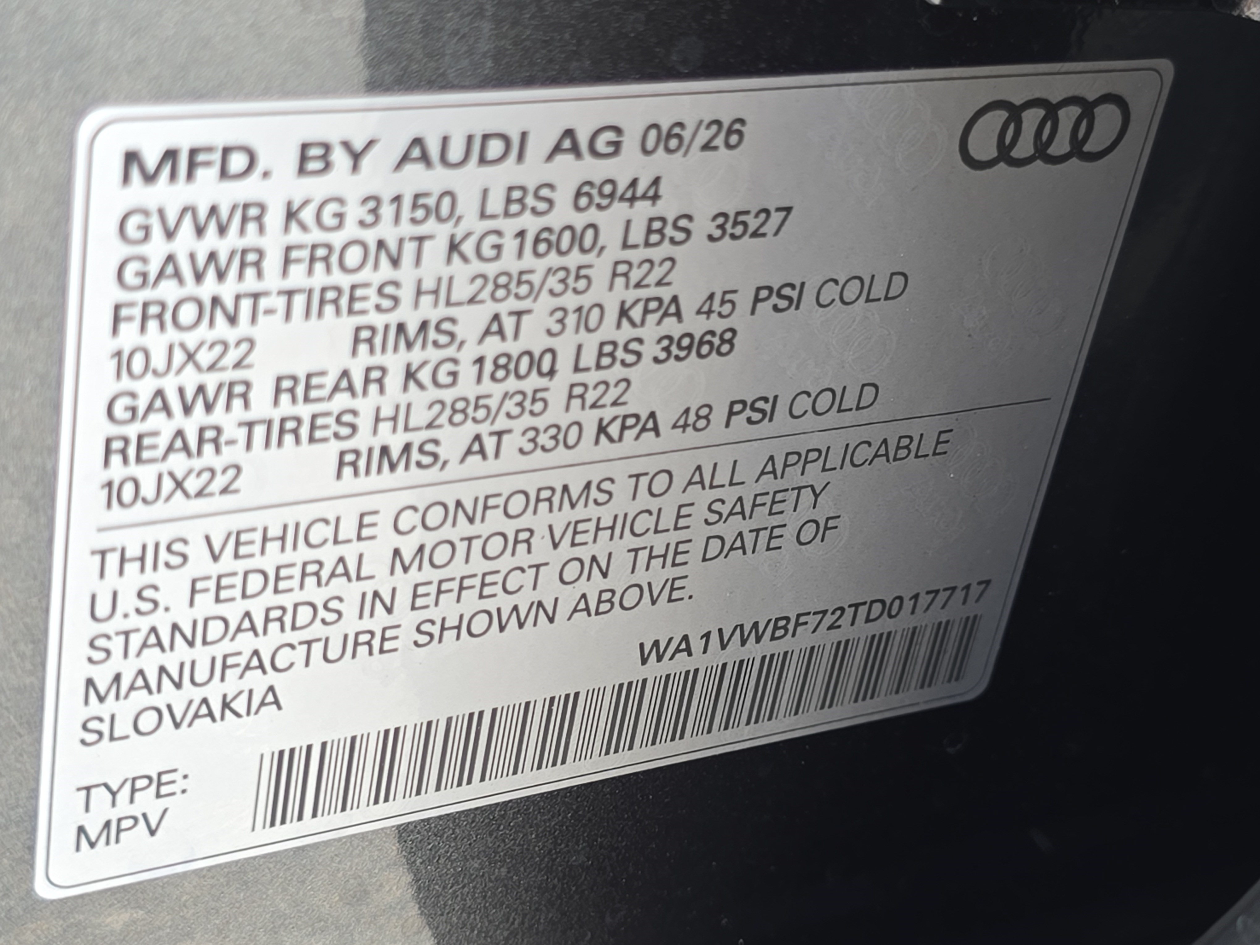 New 2026 Audi SQ7 Prestige AWD/4WD image 39