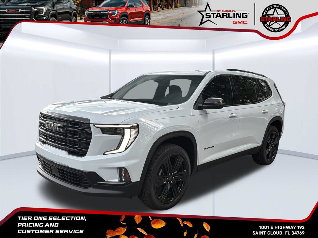 New 2026 GMC Acadia Elevation w/ Black Edition FWD 360° Tour