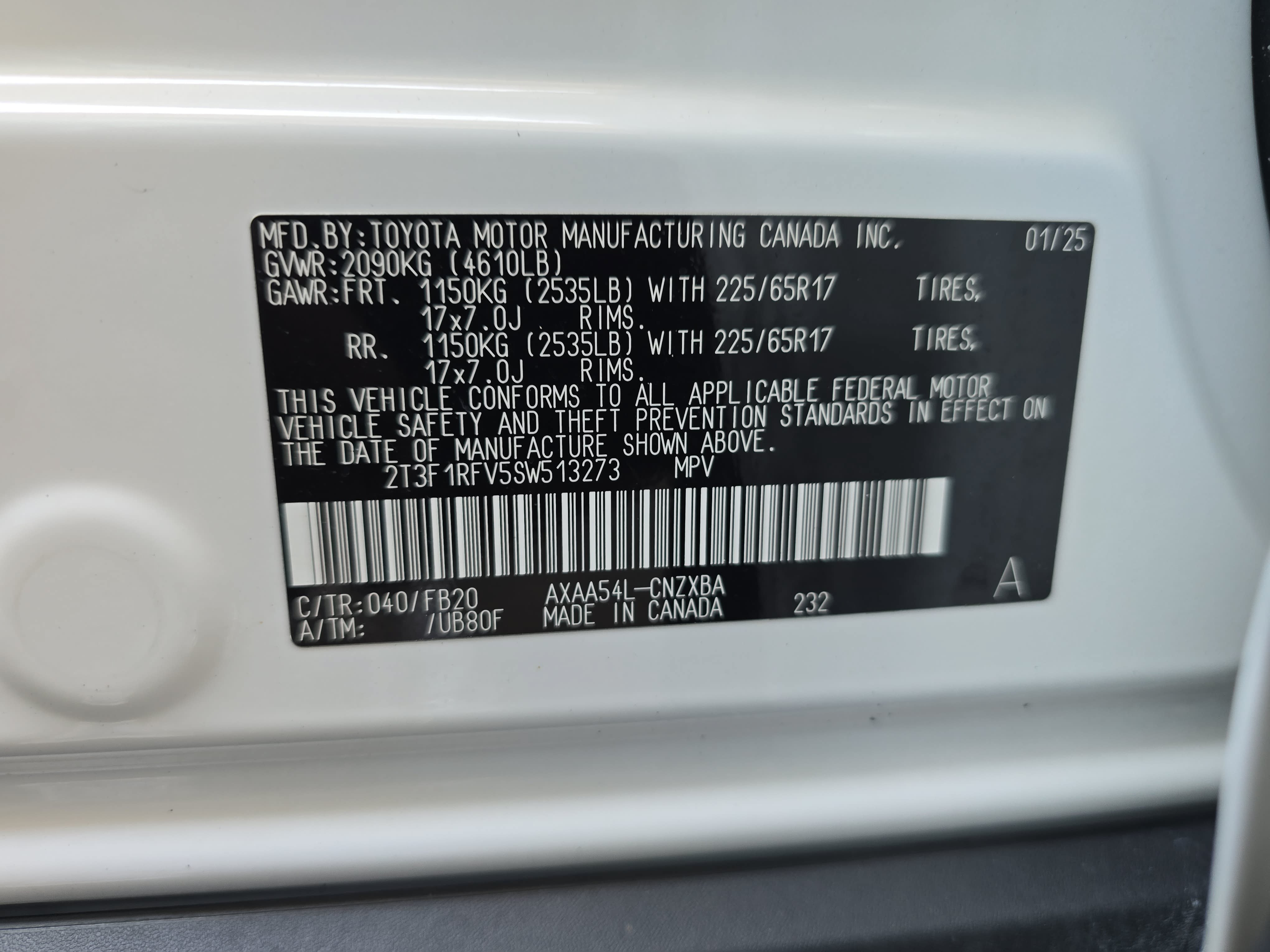 Certified 2025 Toyota RAV4 LE AWD/4WD image 33