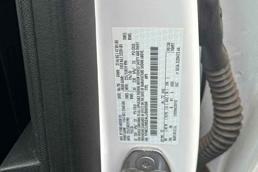 Used 2020 Ford Escape SE Sport image 32