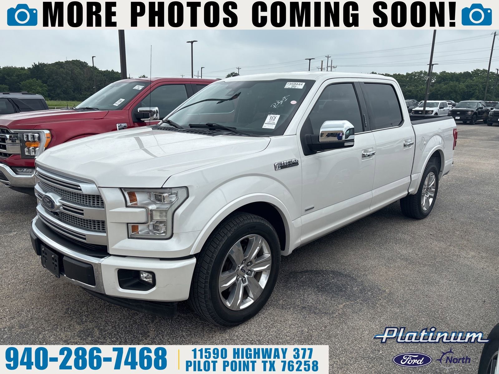 Used 2017 Ford F150 Platinum w/ Equipment Group 701A Luxury RWD image 1