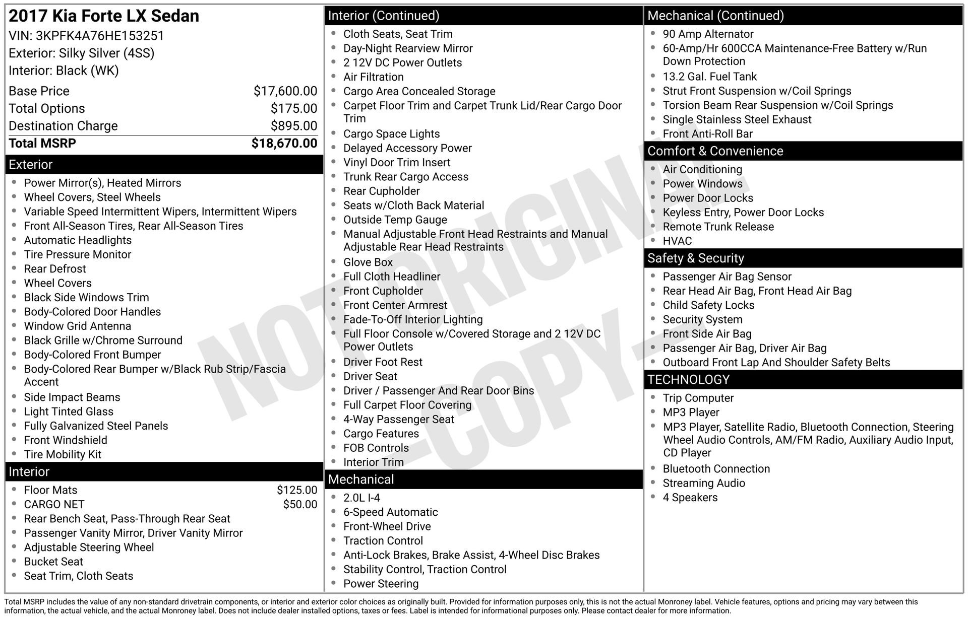 Used 2017 Kia Forte LX image 29