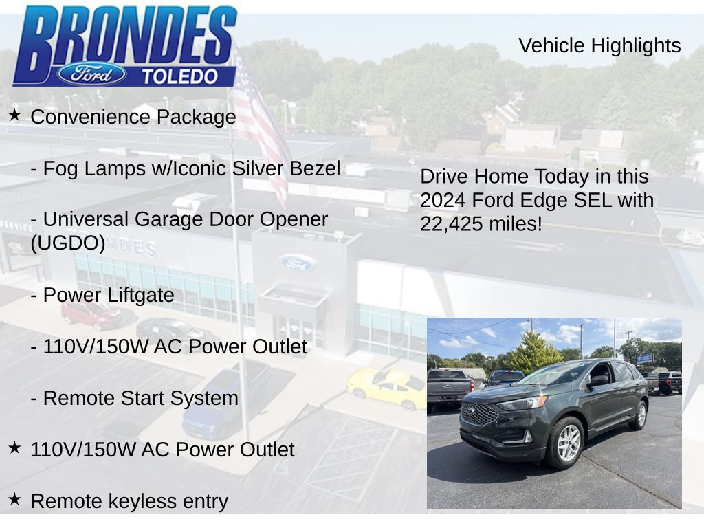 Used 2024 Ford Edge SEL w/ Convenience Package AWD/4WD image 12