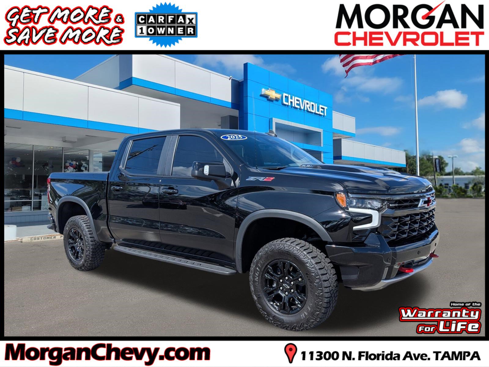 Used 2025 Chevrolet Silverado 1500 ZR2 w/ Technology Package image 1