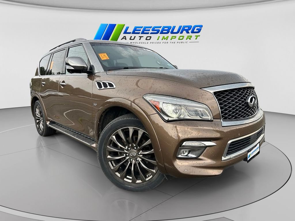 Used 2017 INFINITI QX80 Limited w/ All Season Package AWD/4WD video 1