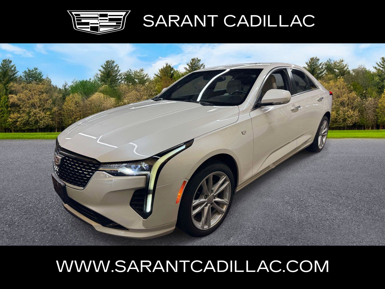 Certified 2023 Cadillac CT4 Luxury w/ Sun And Sound Package image 1