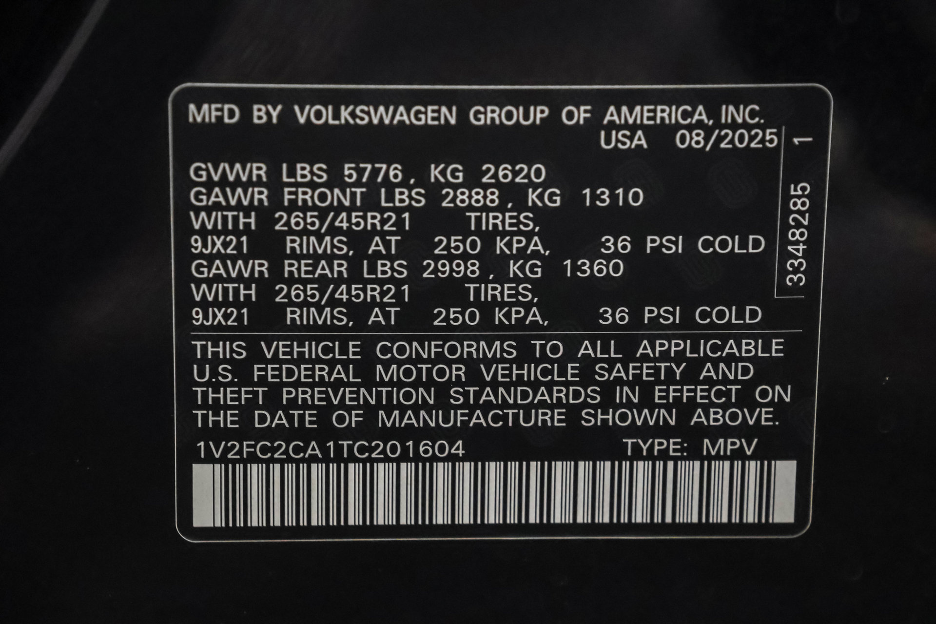 Used 2026 Volkswagen Atlas Cross Sport SEL Premium R-Line AWD/4WD image 51