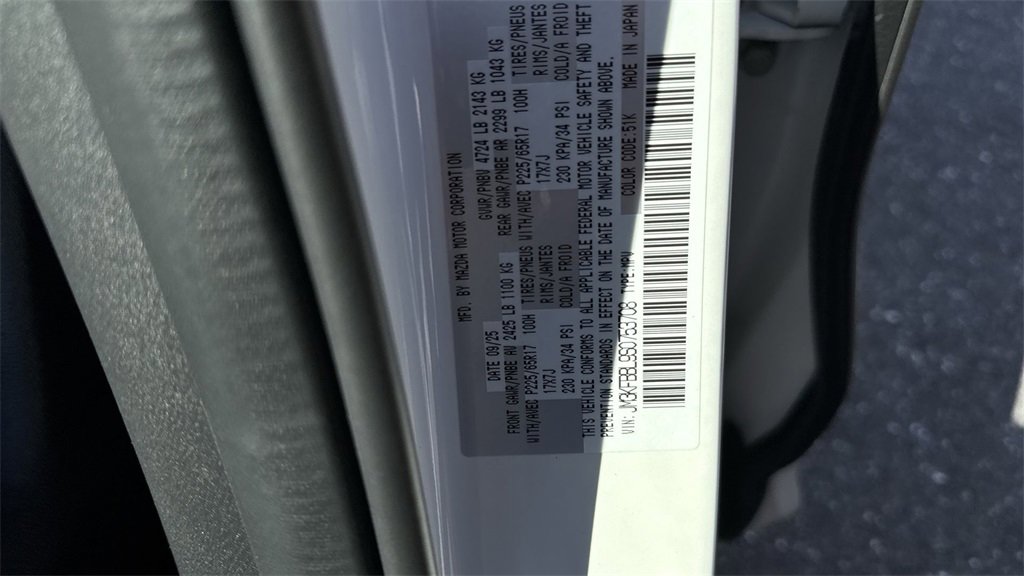 New 2025 MAZDA CX-5 AWD 2.5 S w/ Select Package image 61