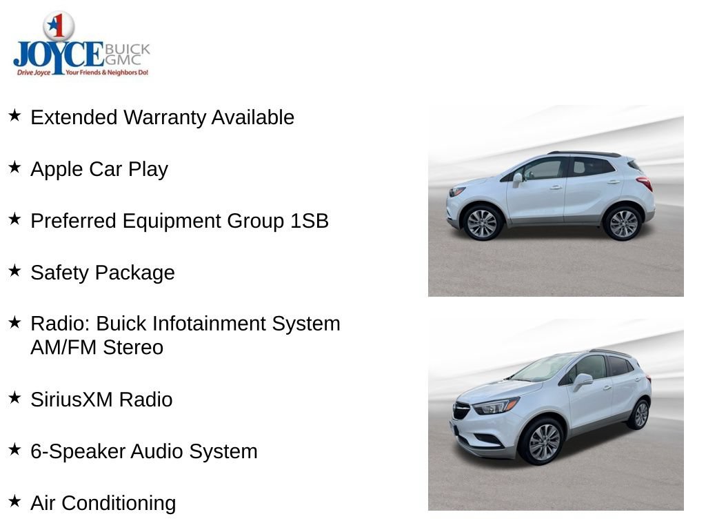 Certified 2019 Buick Encore Preferred w/ Safety Package FWD image 10