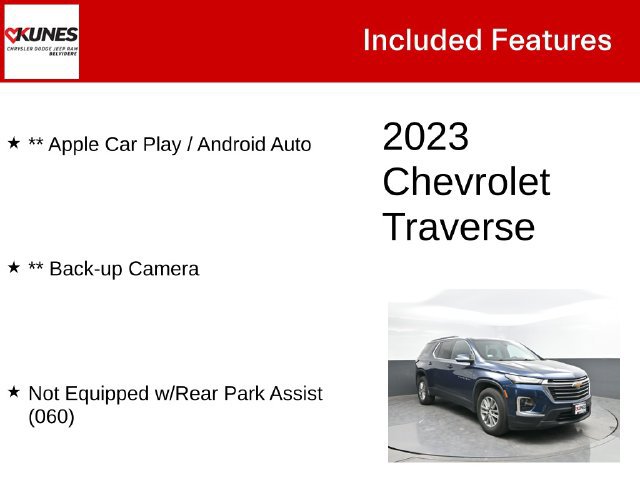 Used 2023 Chevrolet Traverse LT FWD image 3