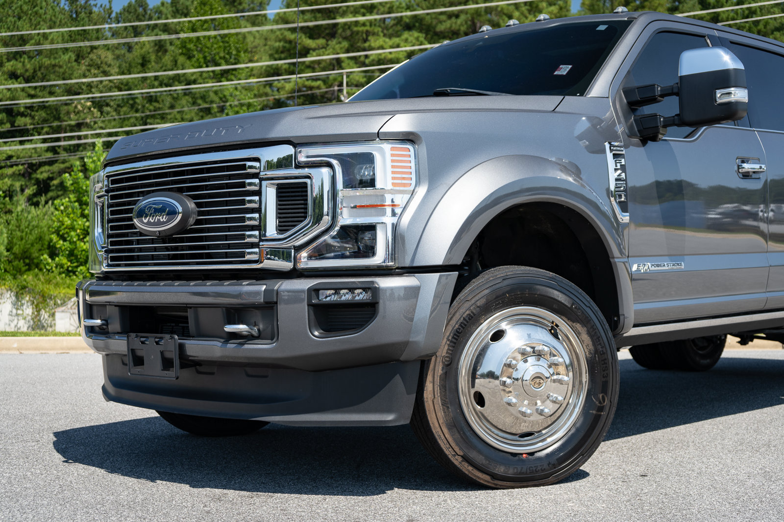 Used 2022 Ford F450 Platinum w/ FX4 Off-Road Package AWD/4WD image 6
