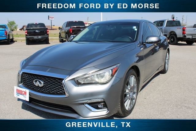 Used 2018 INFINITI Q50 Luxe w/ Cargo Package (L95) image 1