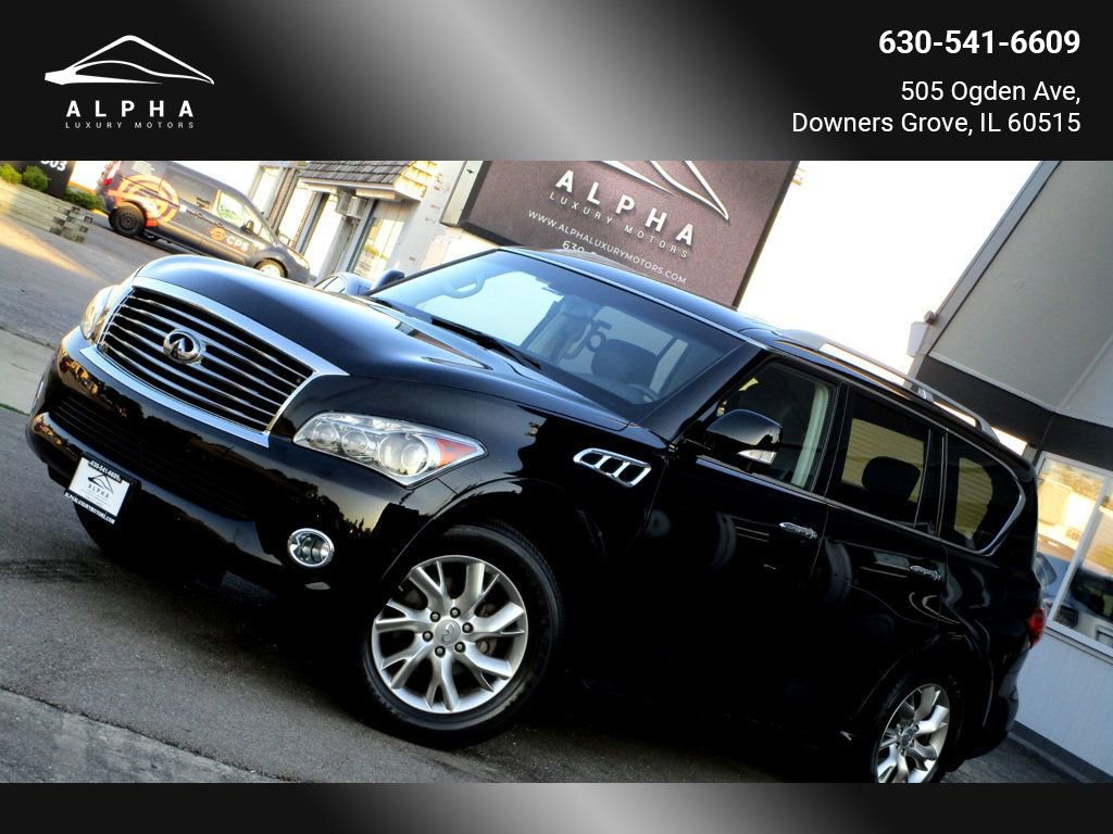 Used 2012 INFINITI QX56 4WD w/ Theater Pkg