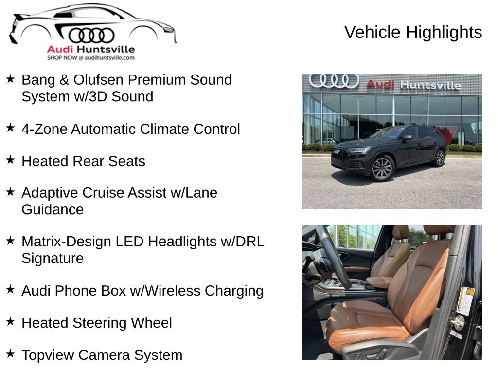 Used 2023 Audi Q7 2.0T Premium Plus w/ Premium Plus Package AWD/4WD image 12