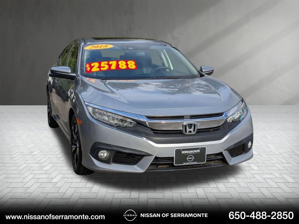 Used 2018 Honda Civic Touring image 1