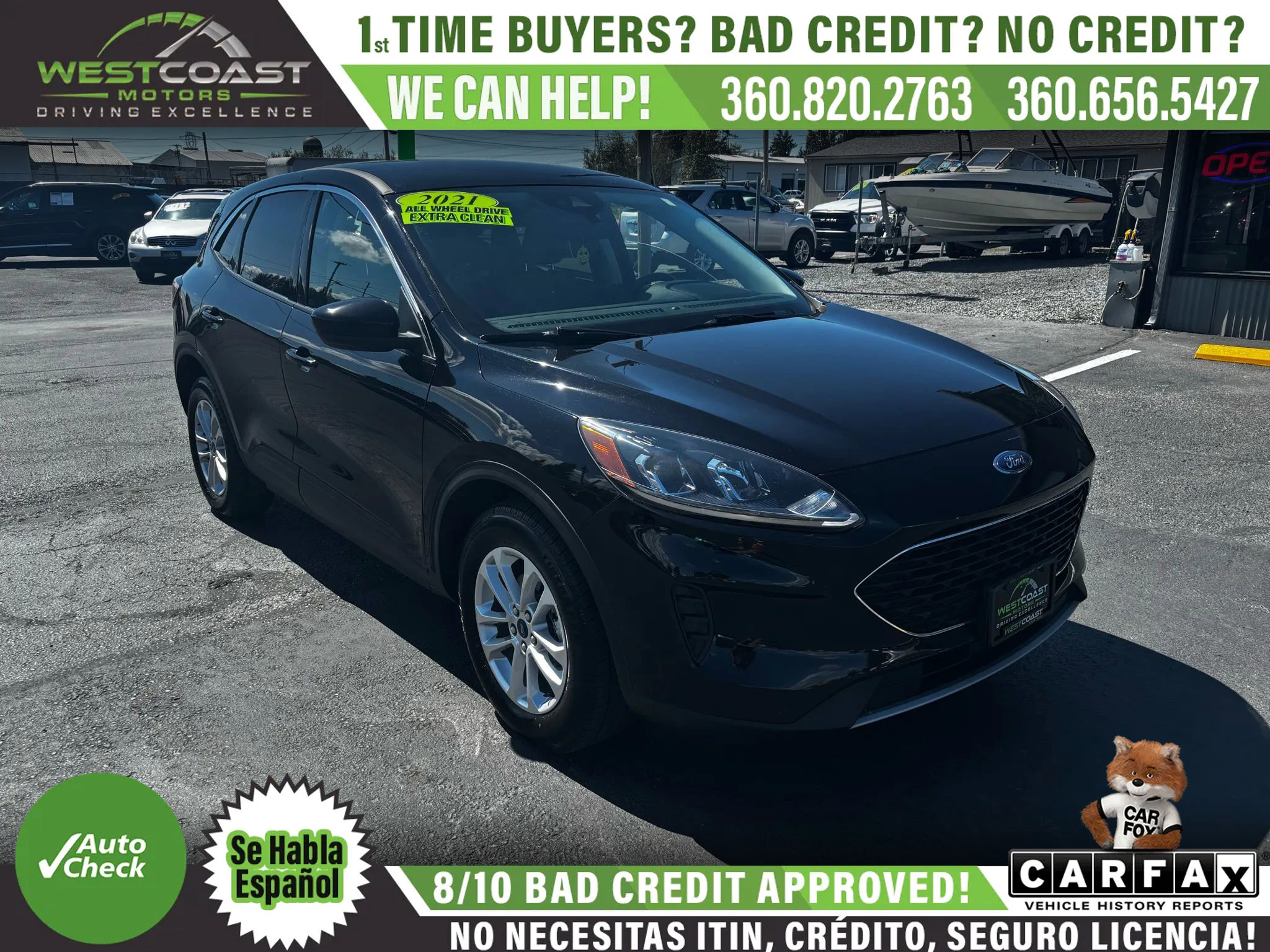 Used 2021 Ford Escape SE