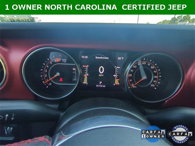 Certified 2023 Jeep Wrangler Unlimited Rubicon w/ Cold Weather Group image 32