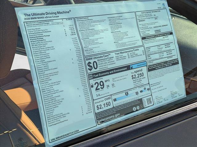 New 2026 BMW 440i xDrive Coupe image 19