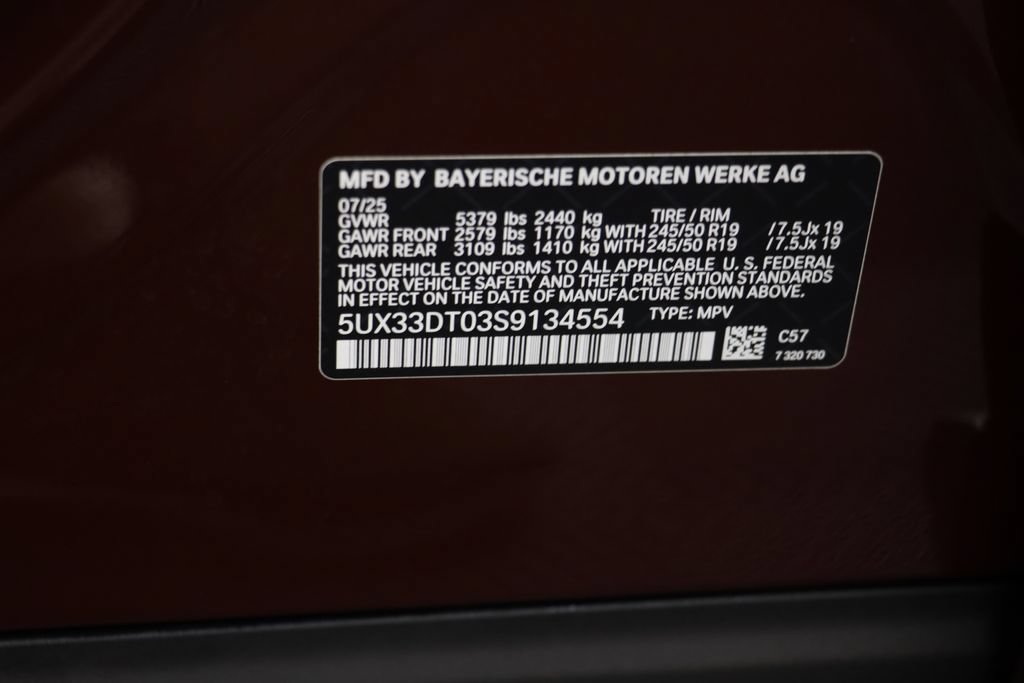 Certified 2025 BMW X4 xDrive30i AWD/4WD image 23
