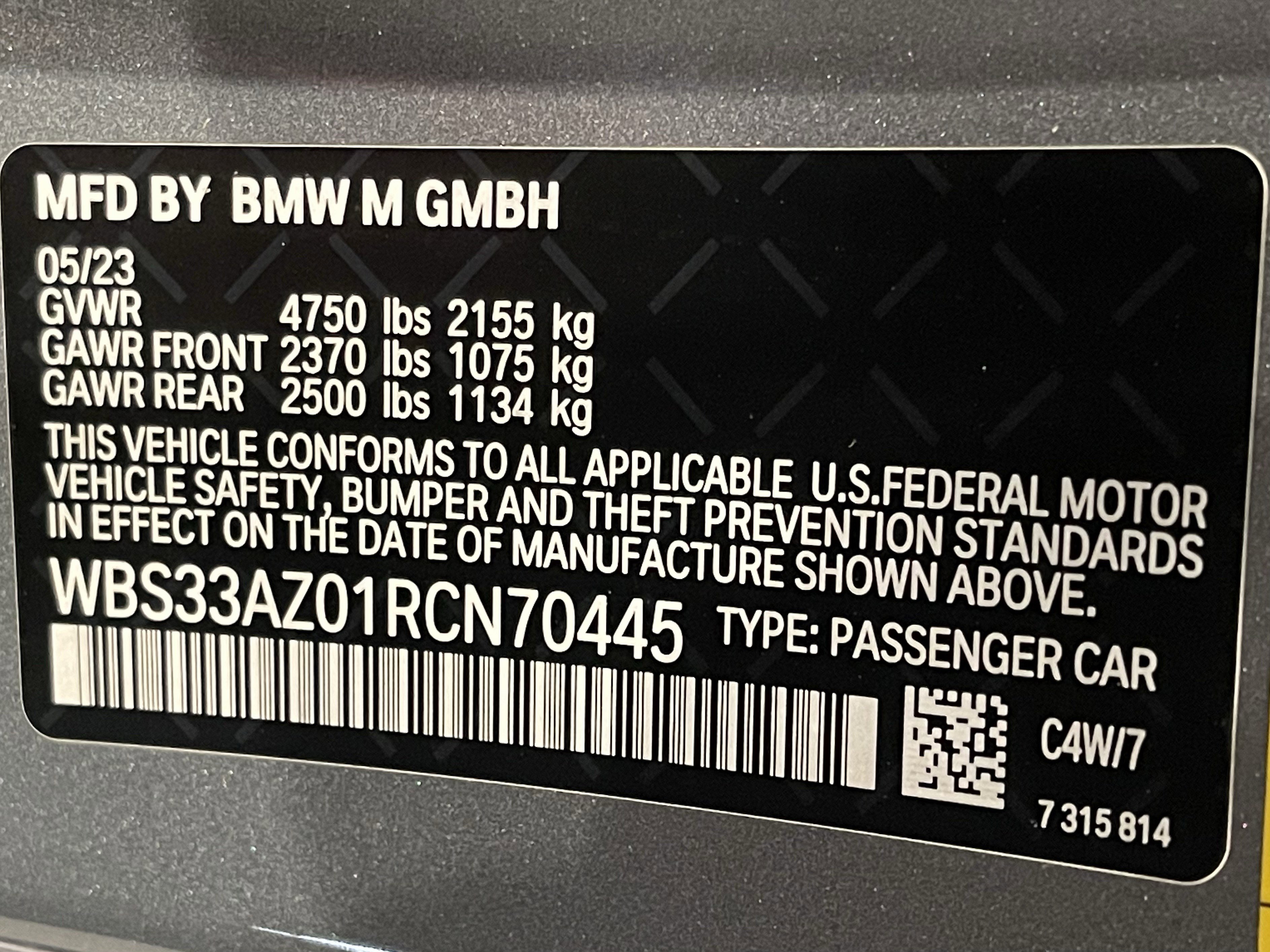 Used 2024 BMW M4 Competition w/ Executive Package image 24