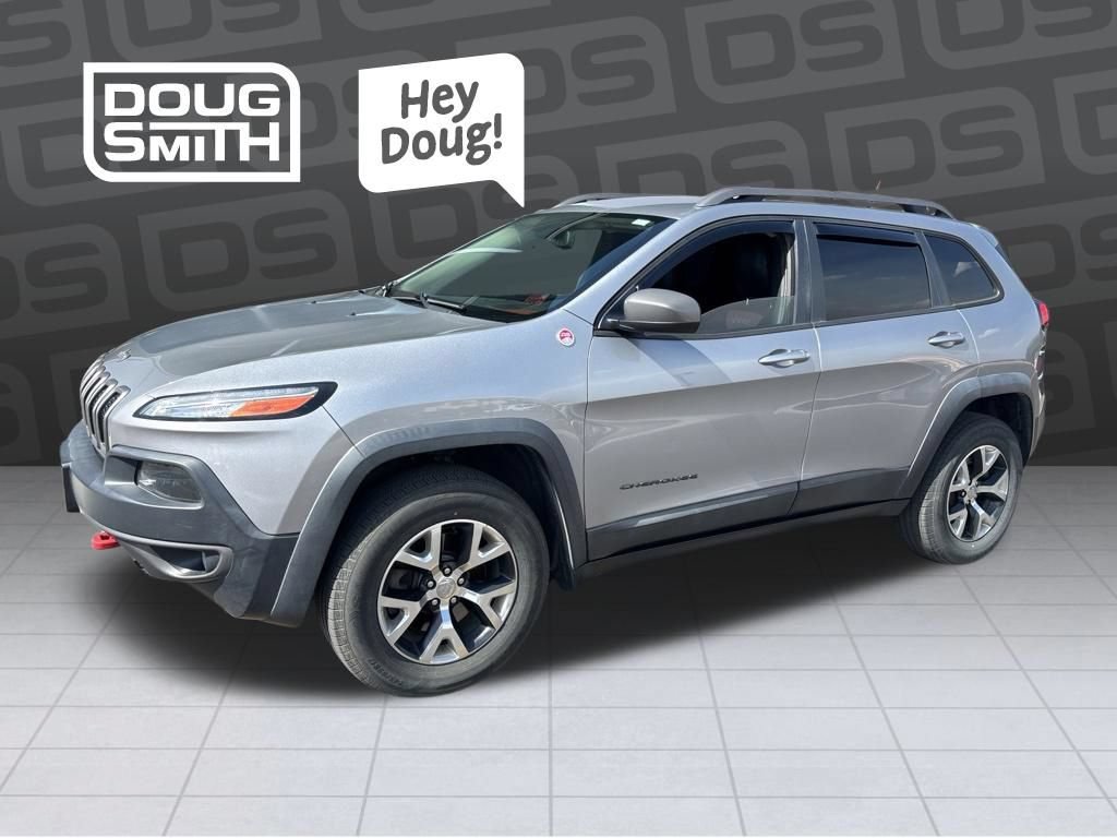 Used 2015 Jeep Cherokee Trailhawk w/ Trailer Tow Group AWD/4WD image 1