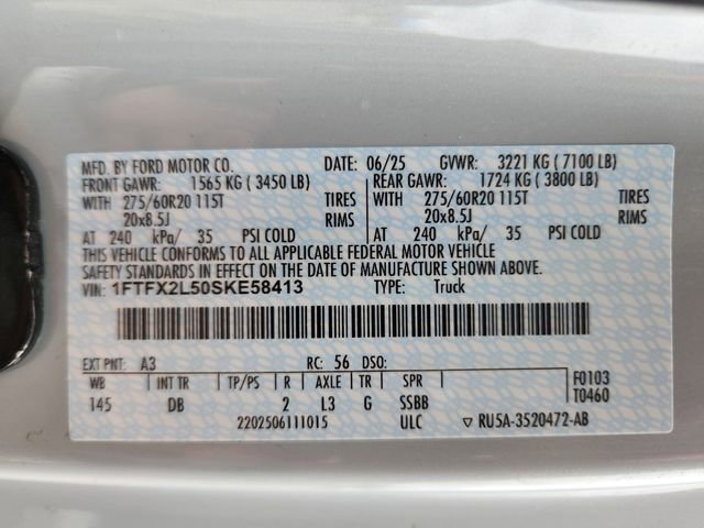 Certified 2025 Ford F150 STX w/ Equipment Group 200A image 27