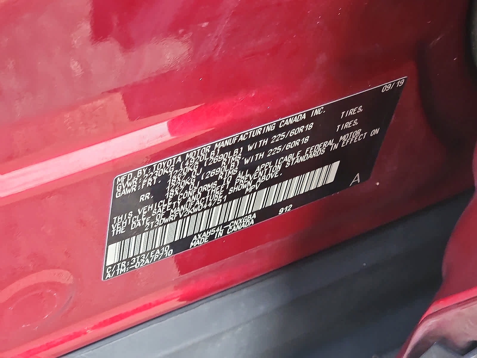 Used 2019 Toyota RAV4 Limited image 28