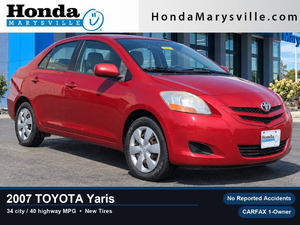 Used 2007 Toyota Yaris Sedan w/ Convenience Pkg