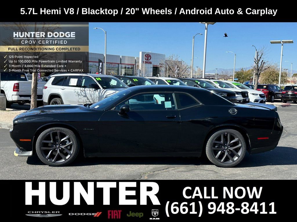 Certified 2022 Dodge Challenger R/T w/ Blacktop Package image 3