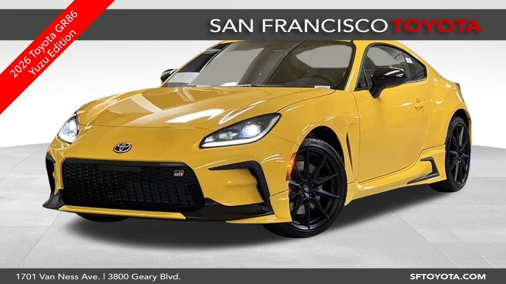 New 2026 Toyota GR86 YUZU Limited image 1