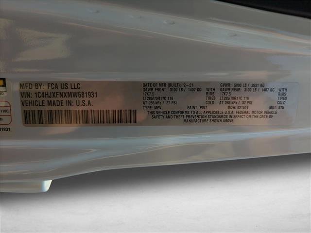 Used 2021 Jeep Wrangler Unlimited Rubicon image 15