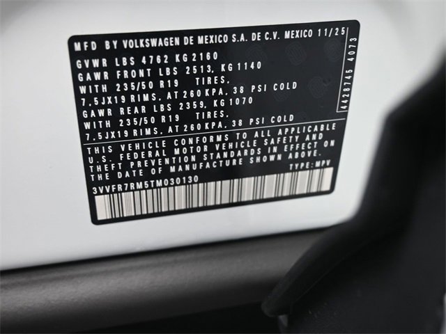 New 2026 Volkswagen Tiguan SE image 20