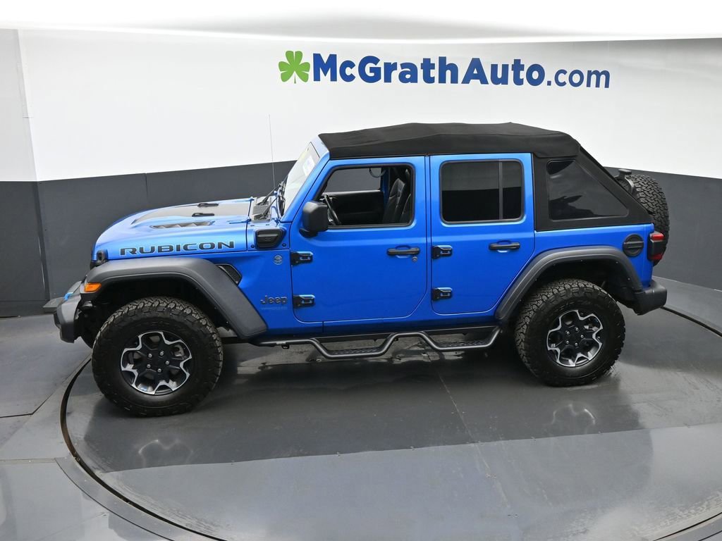 Used 2022 Jeep Wrangler Unlimited Rubicon 4xe w/ Cold Weather Group image 19
