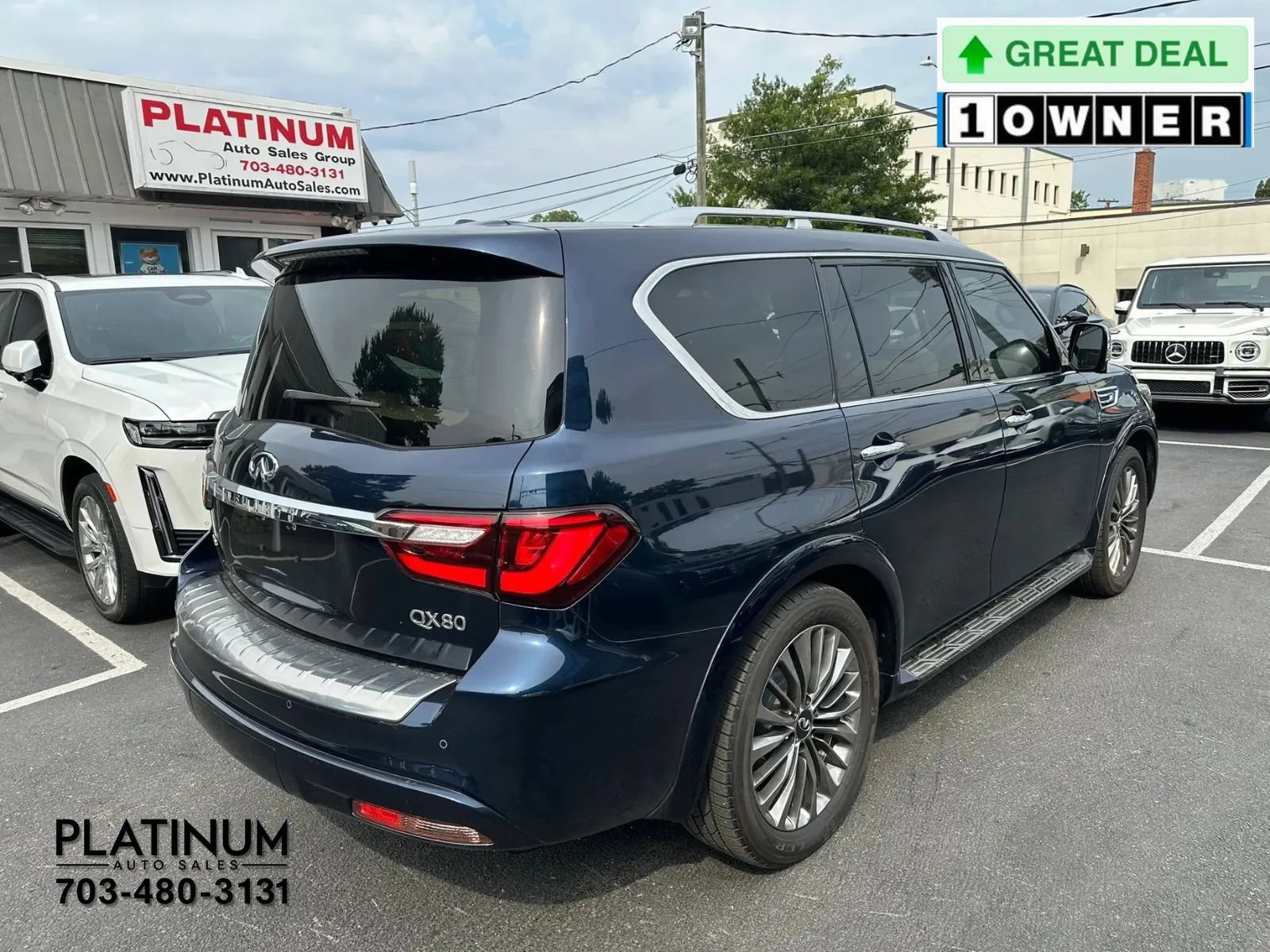 Used 2021 INFINITI QX80 Sensory w/ All-Season Package AWD/4WD image 5