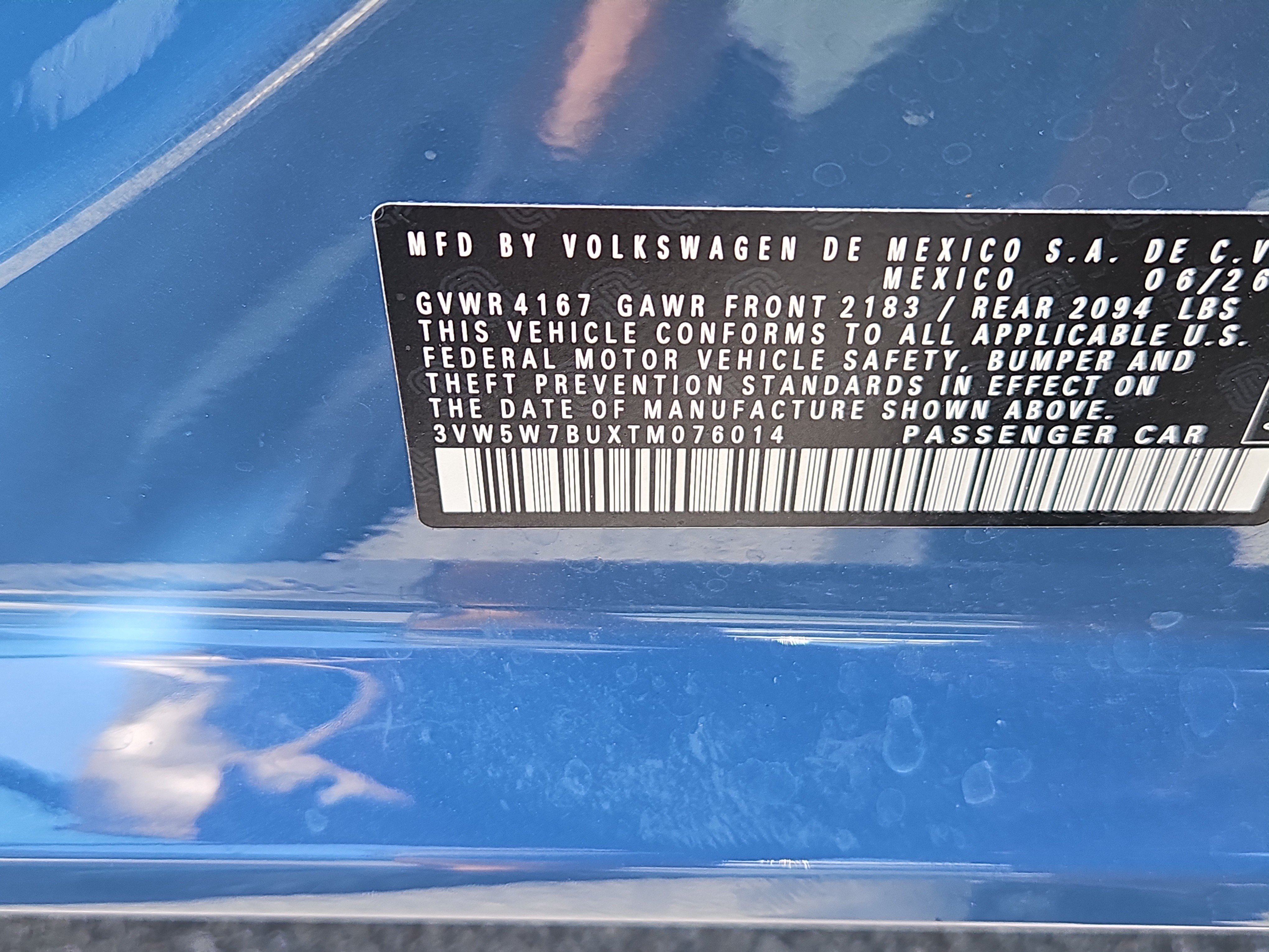 New 2026 Volkswagen Jetta S FWD image 5