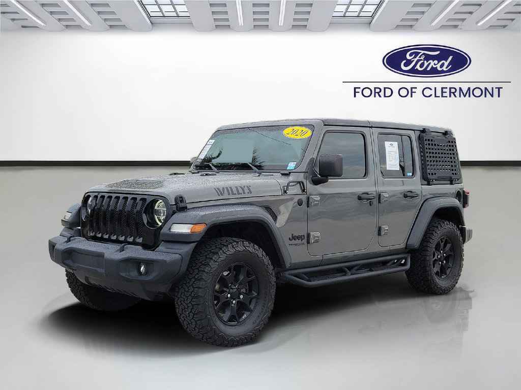 Used 2020 Jeep Wrangler Unlimited Sport AWD/4WD image 2