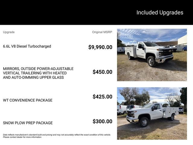 New 2025 Chevrolet Silverado 3500 W/T w/ WT Convenience Package image 14