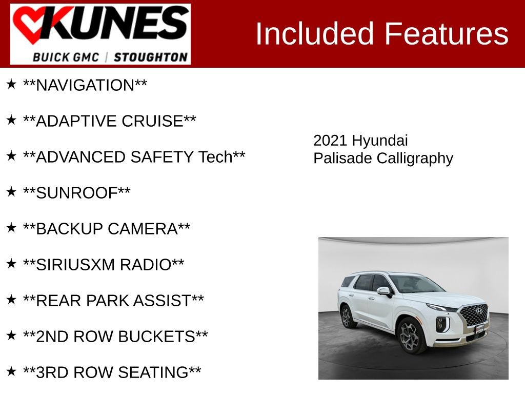Used 2021 Hyundai Palisade Calligraphy w/ Winter Package AWD/4WD image 2