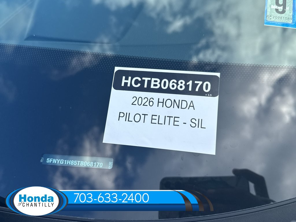 New 2026 Honda Pilot Elite image 38