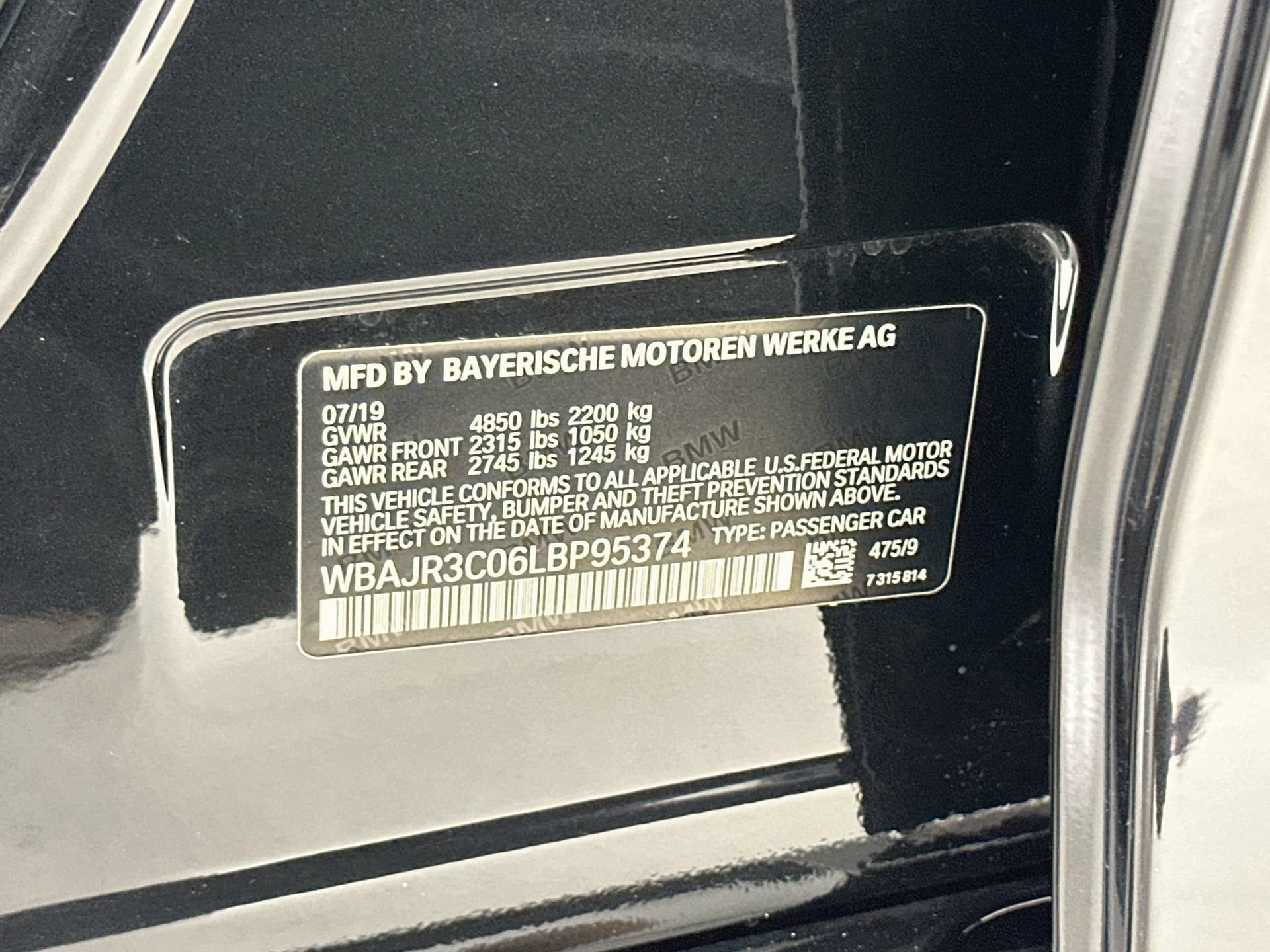 Used 2020 BMW 530i w/ Premium Package RWD image 36