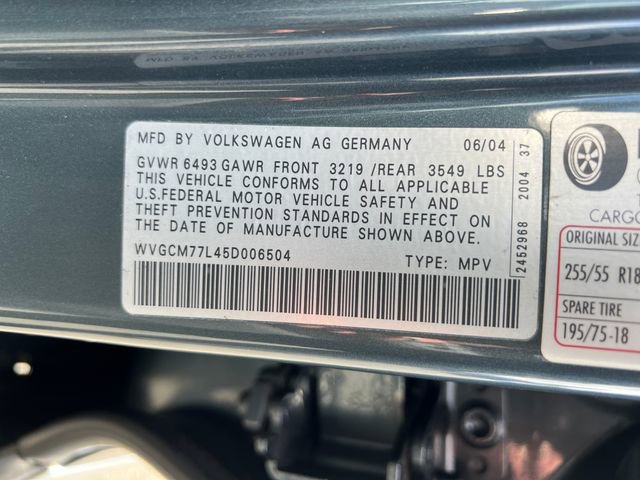 Used 2005 Volkswagen Touareg V8 AWD/4WD image 18