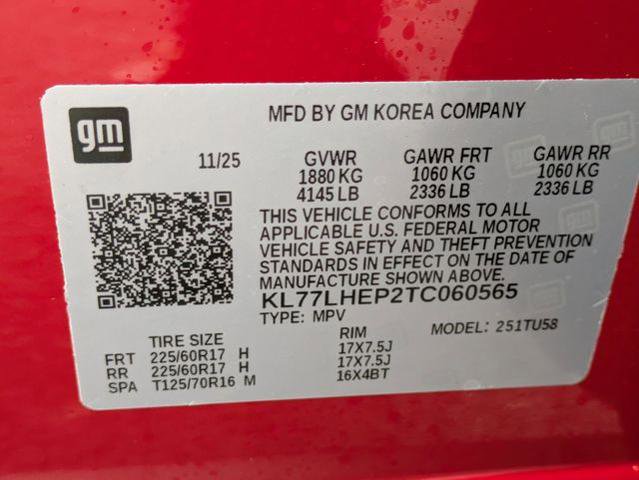 New 2026 Chevrolet Trax LT w/ Sunroof Package image 30