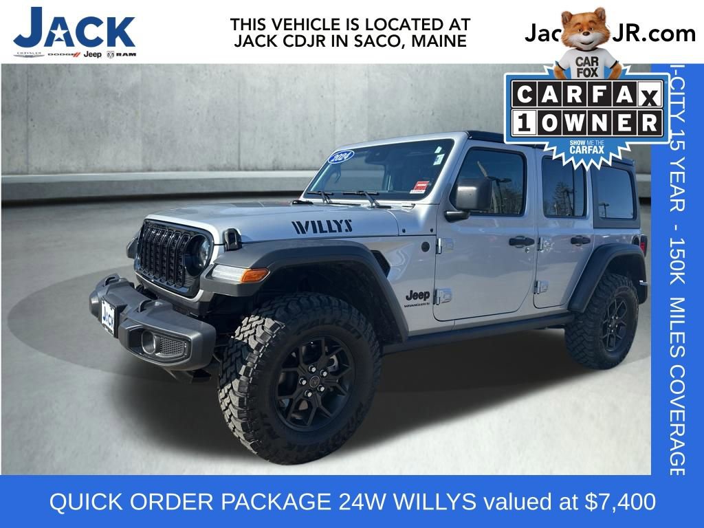 Used 2024 Jeep Wrangler Willys