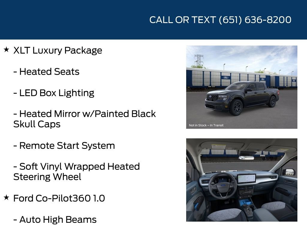 New 2025 Ford Maverick XLT w/ XLT Luxury Package AWD/4WD image 10