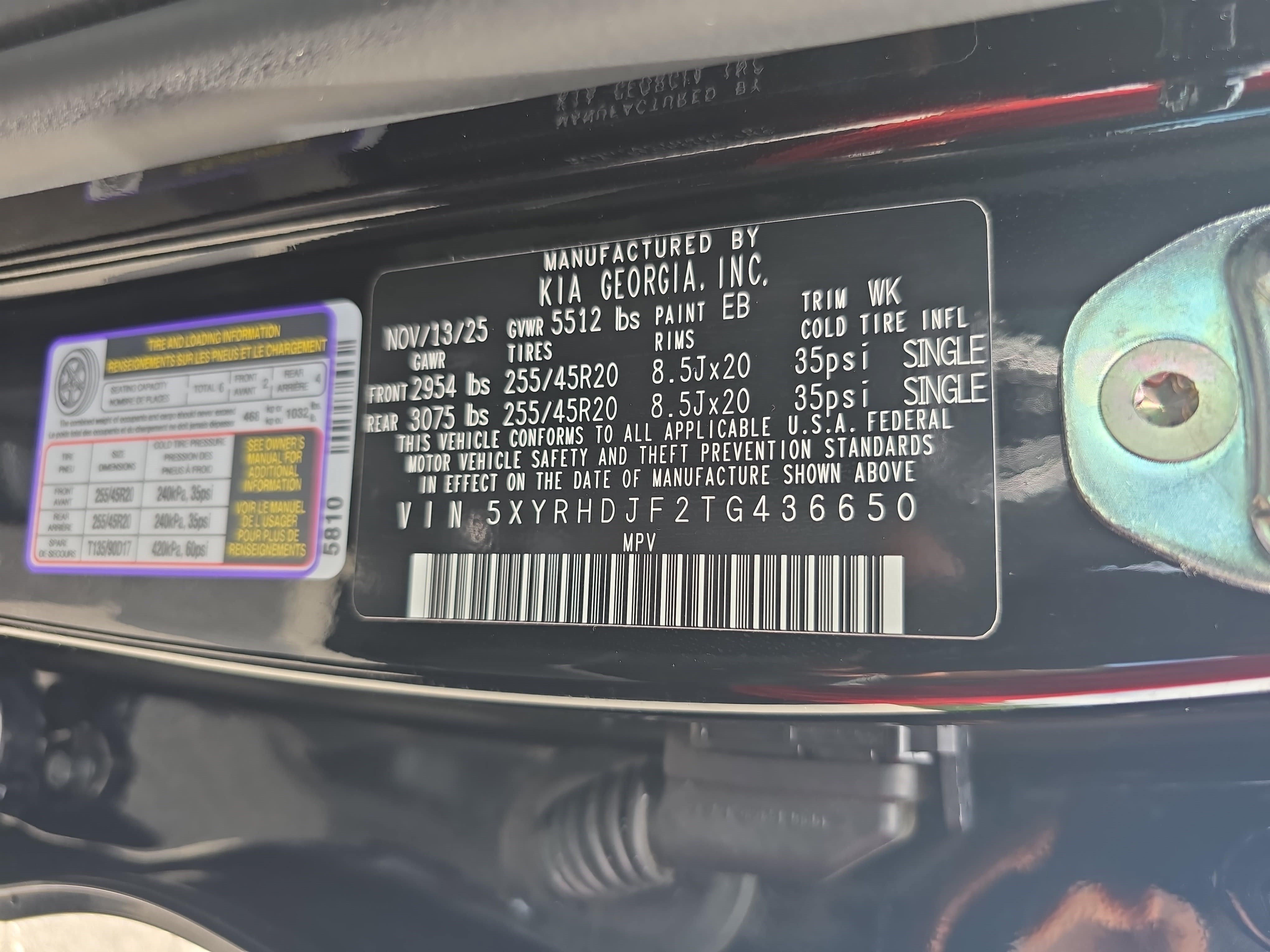 Used 2026 Kia Sorento X-Line EX AWD/4WD image 36