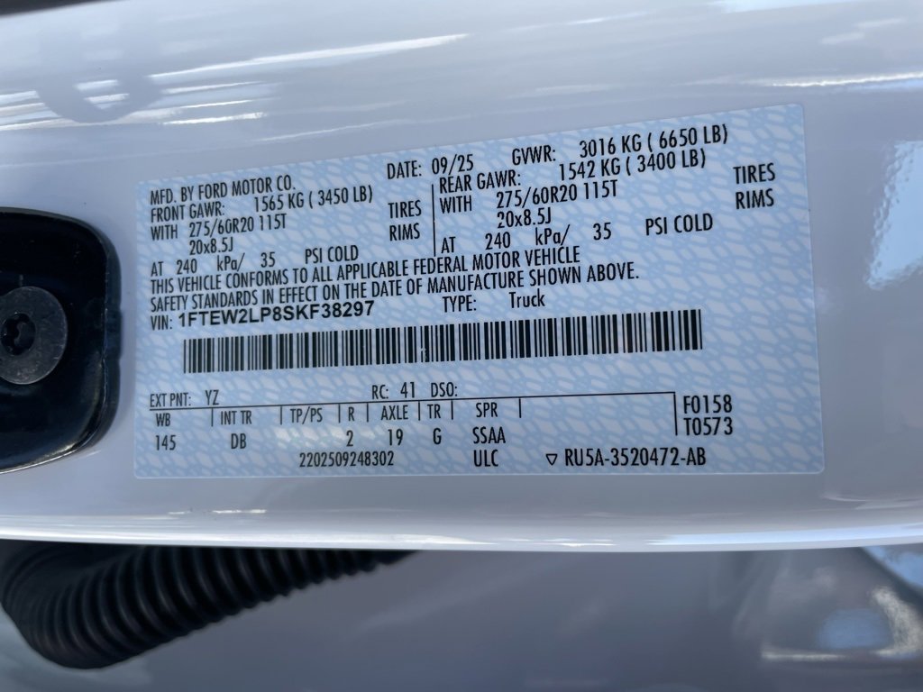 New 2025 Ford F150 STX w/ Equipment Group 200A image 41