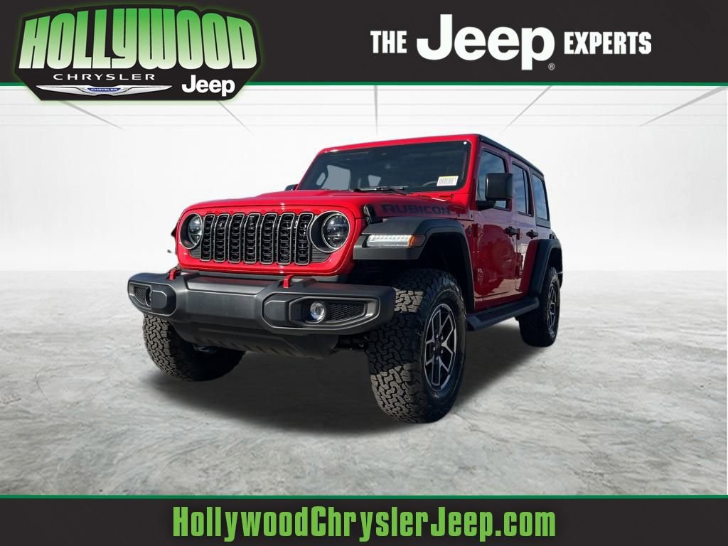 New 2025 Jeep Wrangler Unlimited Rubicon w/ Technology Group