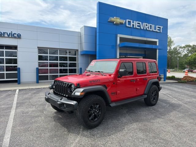 Used 2022 Jeep Wrangler Unlimited Sport AWD/4WD image 2