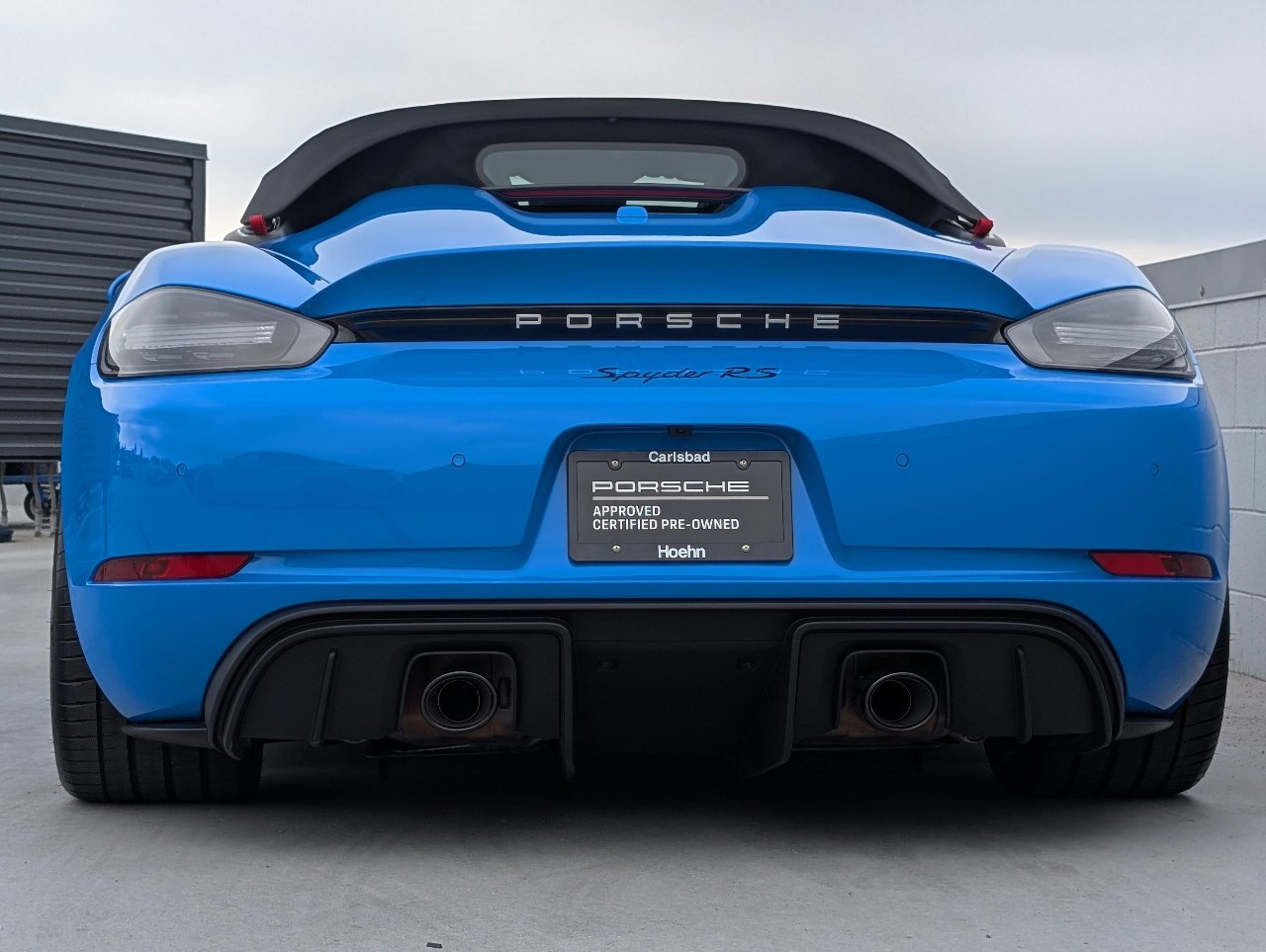 Used 2025 Porsche 718 Boxster Spyder RS image 9